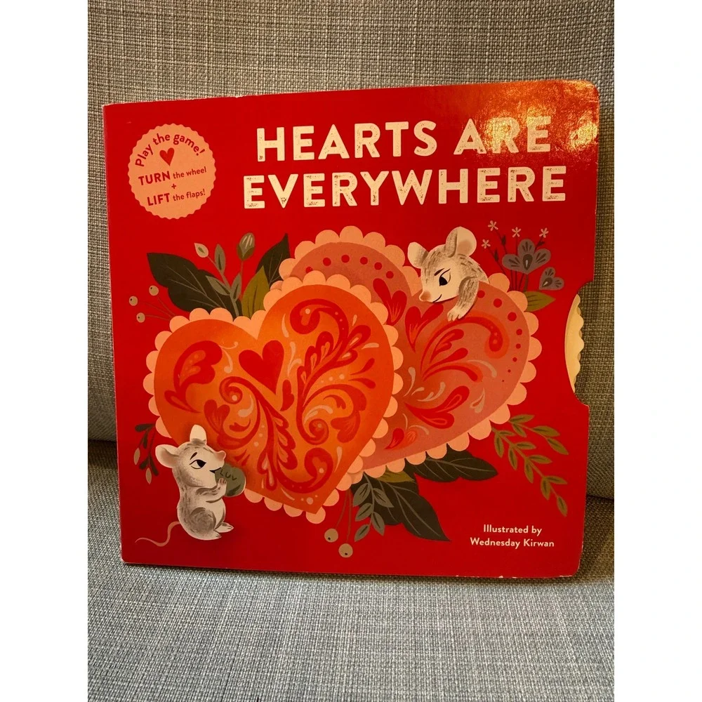 Hearts Are Everywhere Board Book Wednesday Kirwan Chronicle Books Kids Game